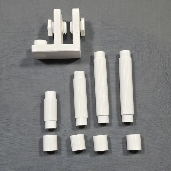 Aquaponic Aquarium Wicking Planter Pot White Blue Self Watering Fish Tank Decor - Picture 4 of 15